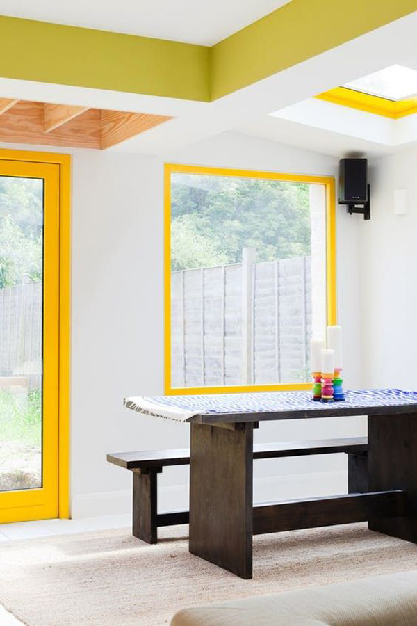 stylish-yellow-window-frame-decor-ideas