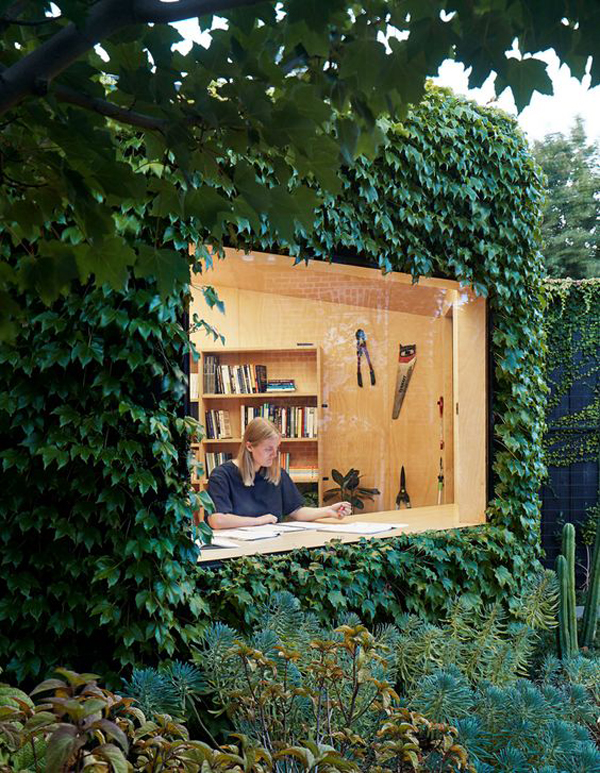 nature-inspired-shed-garden-for-workspace