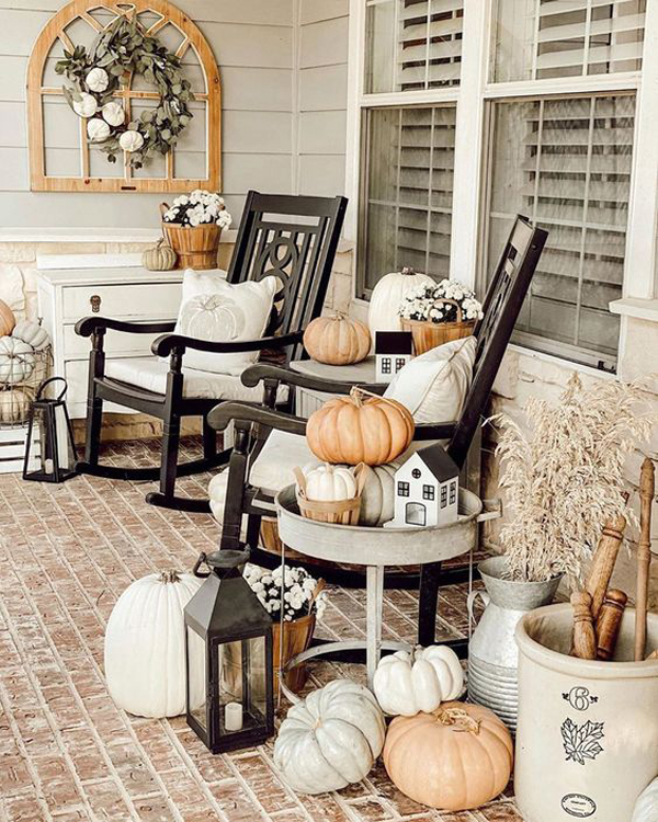 outdoor-fall-porch-decor-with-rocking-chair-set