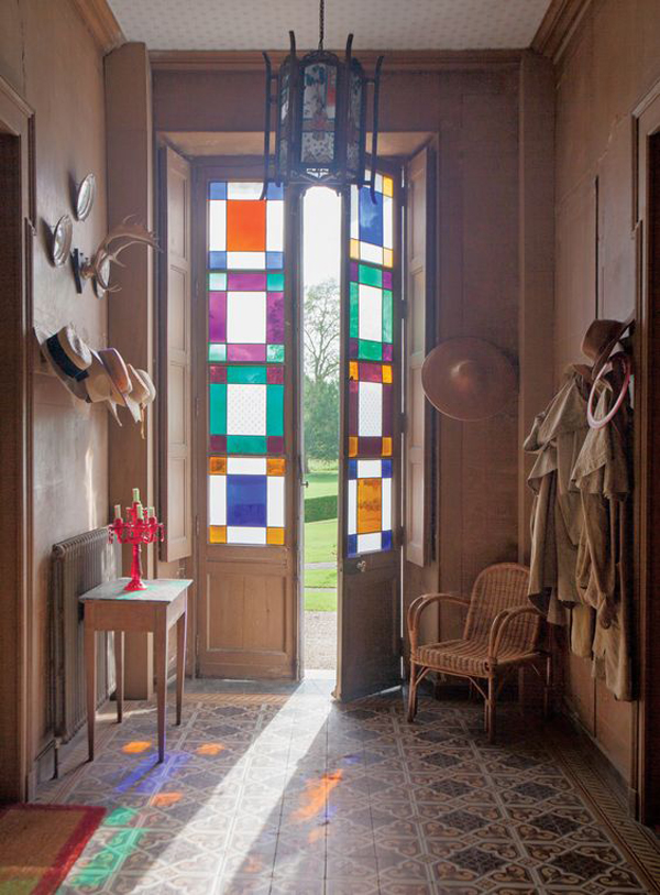 stained-glass-window-and-door-for-entryway