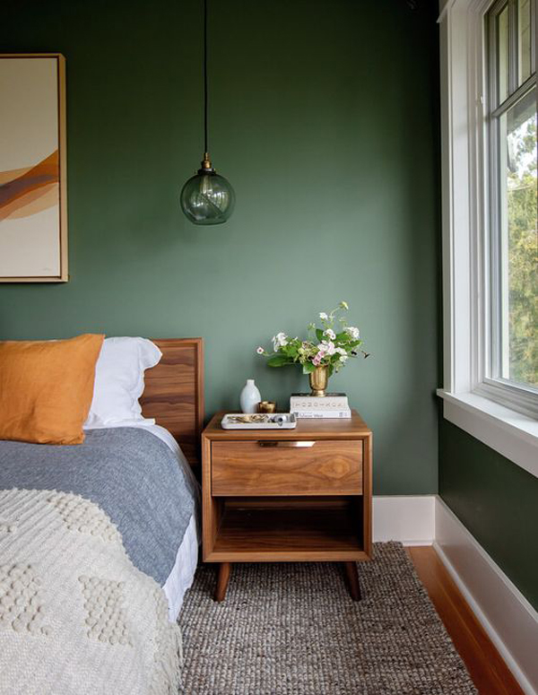 dark-green-paint-for-bedroom