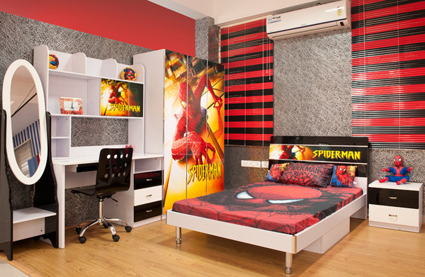 20 Kids Bedroom Ideas With Spiderman Themed