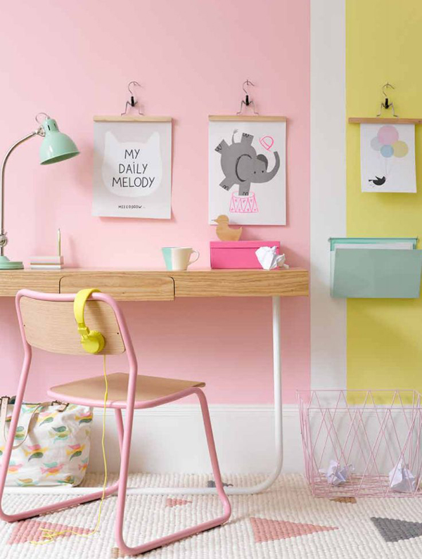 10 Pretty Pastel Workspace Ideas