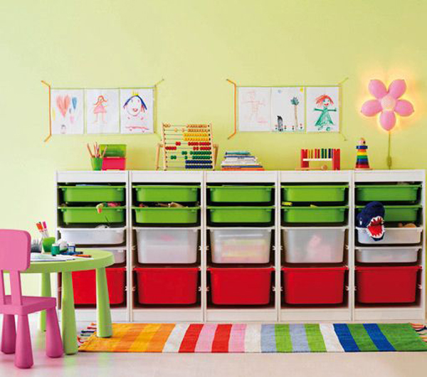 20 Smart IKEA Trofast Ideas for Kids Room Storage