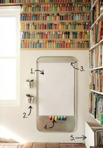 35 Clever Kids Wall Ideas For Interactive Play | Housetodecor.com