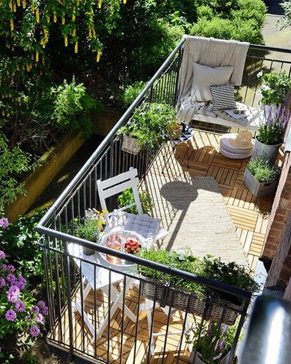 30 small balcony garden ideas for city apartment
