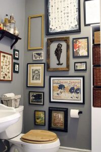 20 Bathroom Wall Art Ideas To Get More Creative | Housetodecor.com