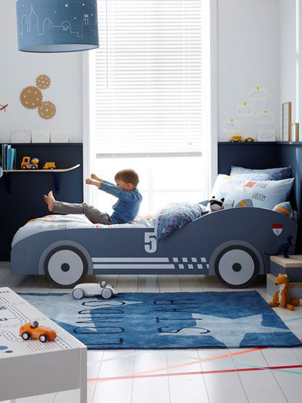 25 Fun Car Themed Bedrooms For Kids, Boy Race Car Dressers