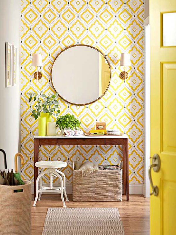 fresh-yellow-wall-decoration