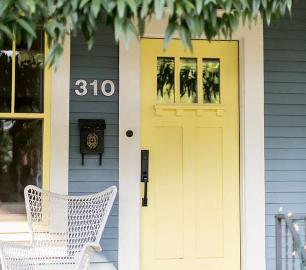 18 Colorful Front Door Designs To Beautify Your Exterior