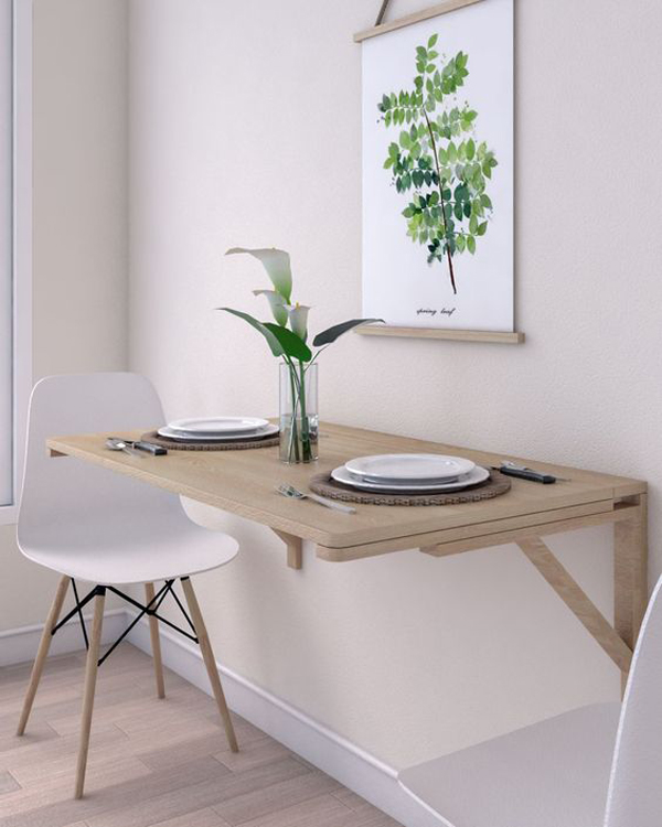 wooden-wall-folding-dining-table