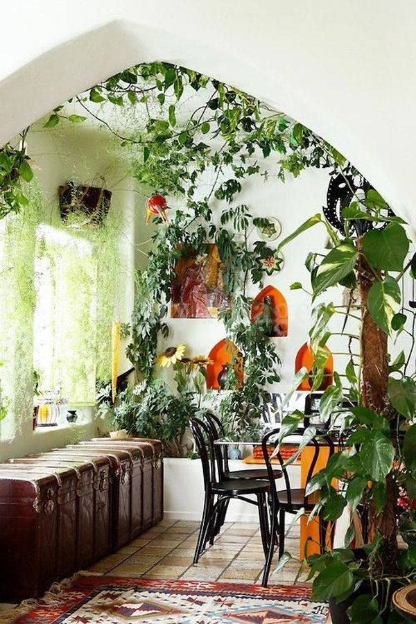 minimalist-jungle-dining-room-design