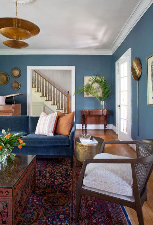 vintage -blue-living-rooms