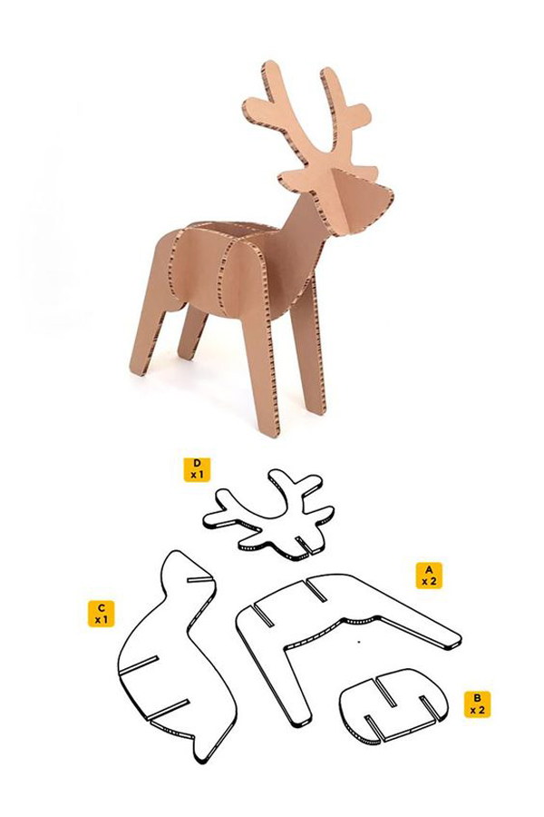 diy-cardboard-reindeer-for-christmas-decor