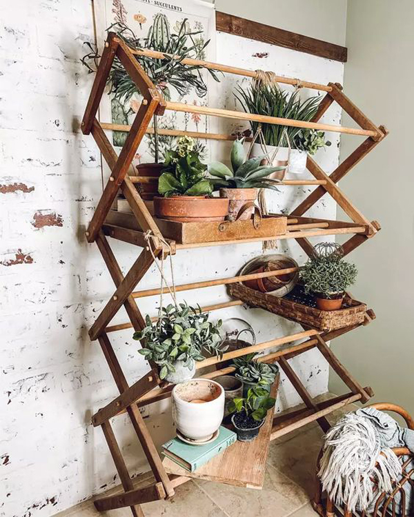 folding-bamboo-plant-stand-ideas