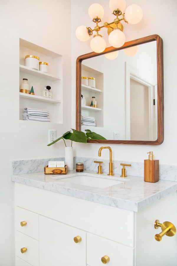 bathroom-vanities-with-wood-mirror-frames