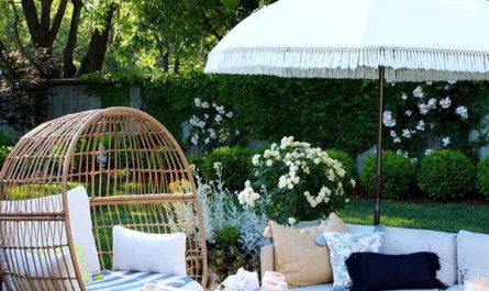 outdoor-patio-umbrellas-with-rattan-furniture