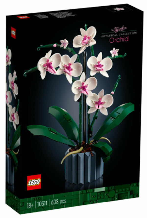 LEGO-orchid-botanical