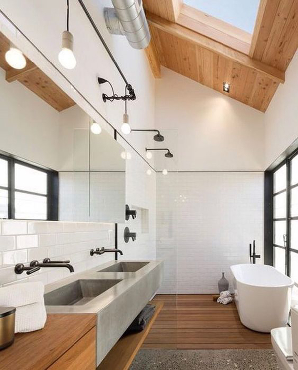 brighten-bathroom-with-skylight-design