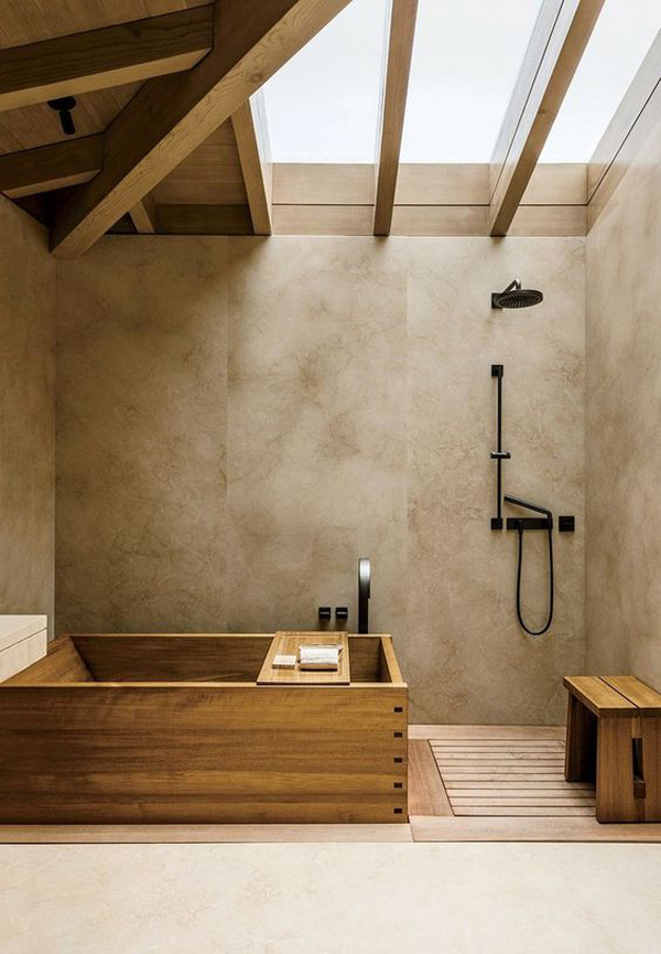 nature-japanese-bathroom-with-skylight-ideas