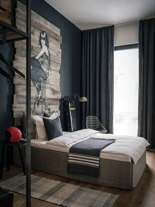 small-men-bedroom-with-aestehtic-wooden-wall