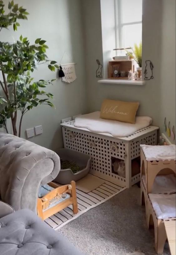 indoor-corner-rabbit-cage-integrated-with-every-room