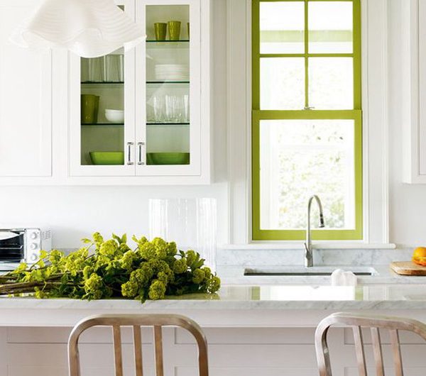 20 Colorful Window Frame Ideas That Room Make Bright