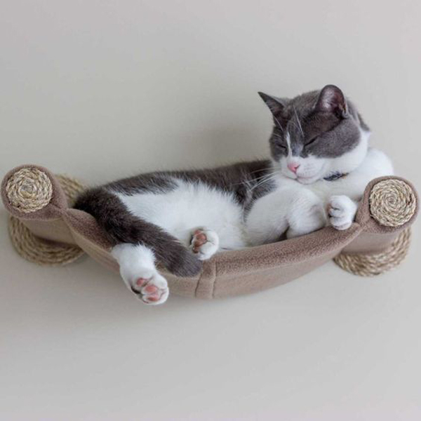 wall-mounted-cat-hammock-ideas