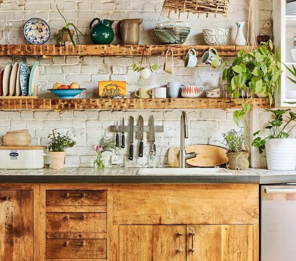 22 Aesthetic Boho Kitchen Design That Boost Your Room