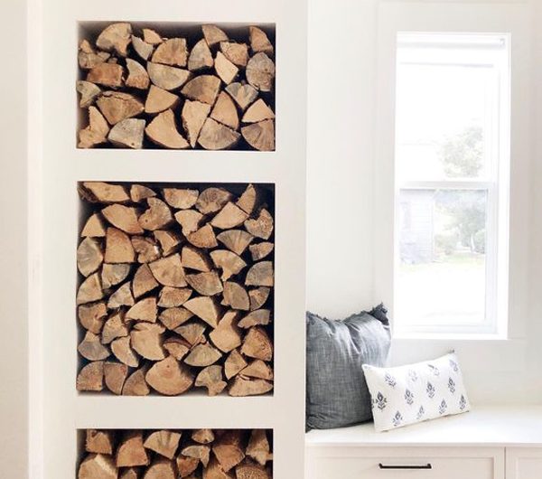 12 Indoor Firewood Storage Ideas That Make Beautiful Room