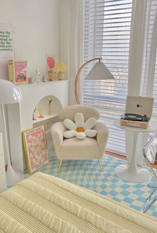 cute-pastel-corner-bedroom-furniture