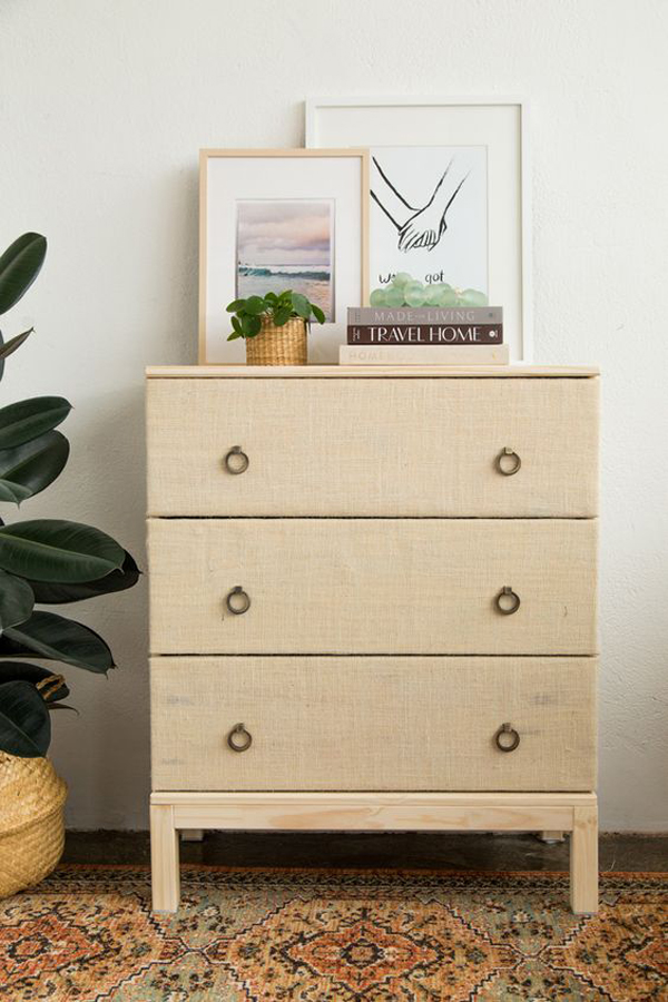 simple-ikea-tarva-dresser-with-fabric-covered-drawers