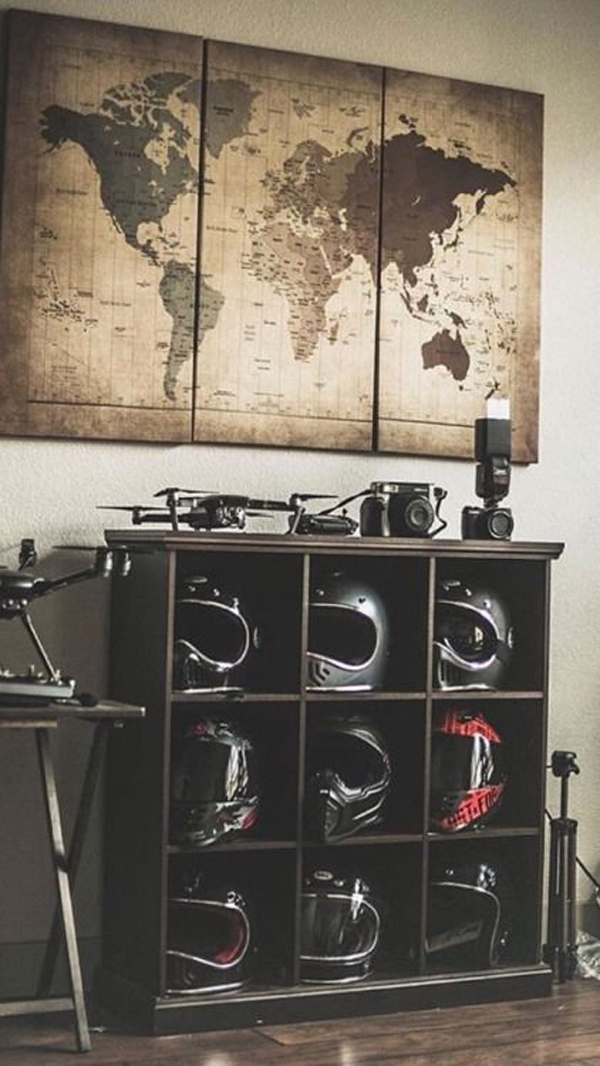 cool-diy-motorcycle-helmet-cabinet