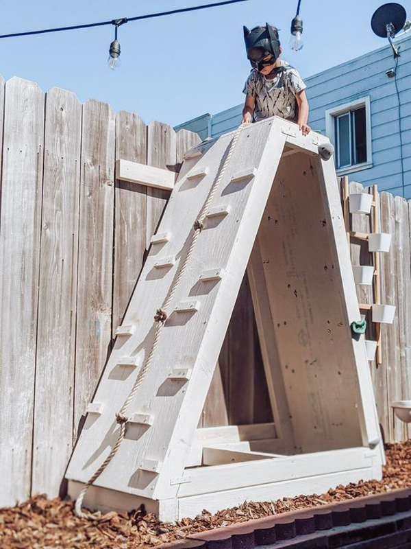 diy-climbing-structure-and-sand-box