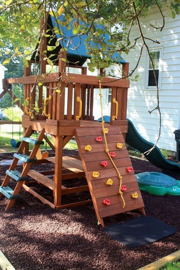 kids-playhouse-and-playground-with-climbing-area