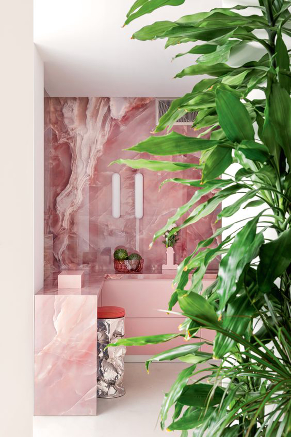 pink-marble-kitchen-decor-ideas
