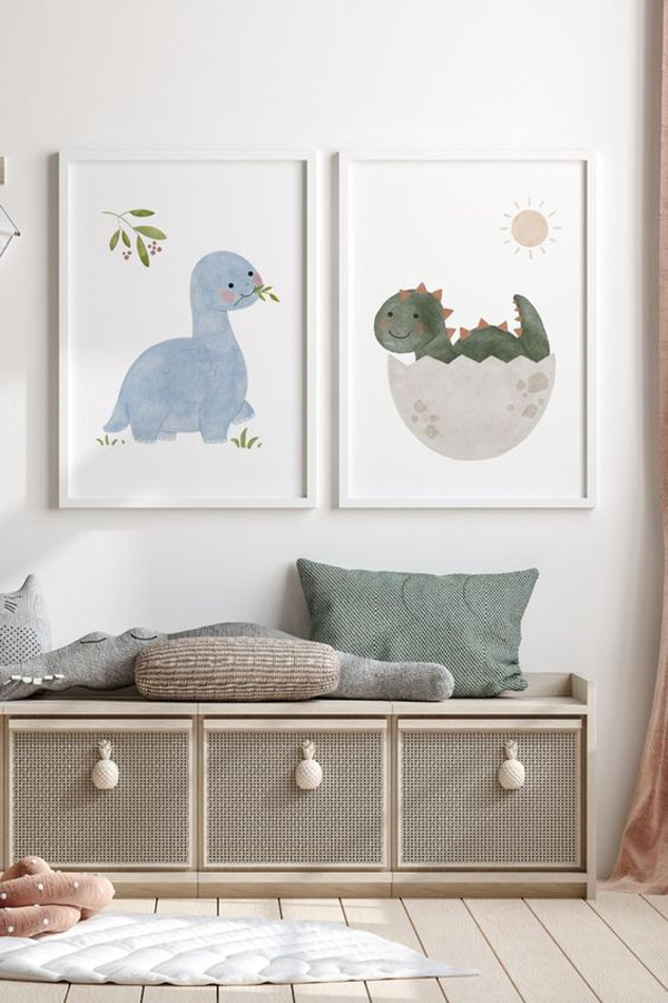 adorbale-kid-bench-with-dino-wall-art