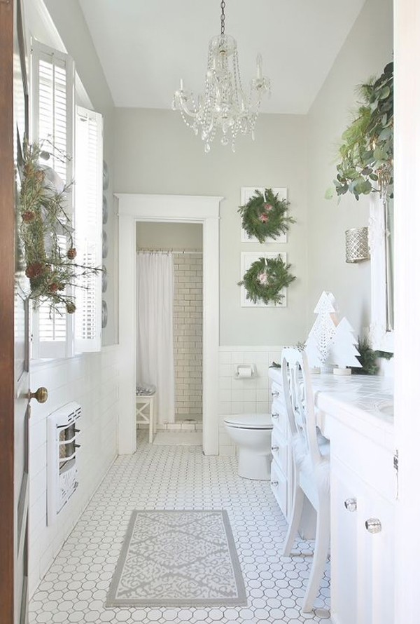 vintage-christmas-bathroom-decor-ideas