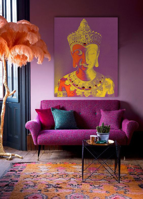 aesthetic-asian-living-room-with-magenta-color