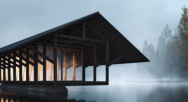 hanging-crystal-lake-pavilion-design