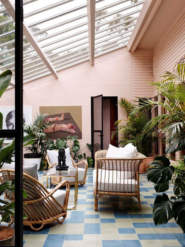 pink-room-extension-with-greenery