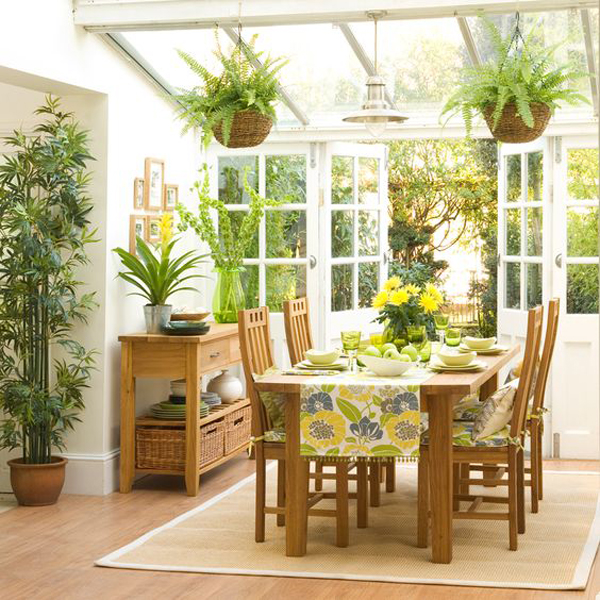 small-dining-room-extension-with-greenery-decor