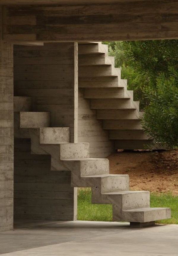 awesome-concrete-staircase-design