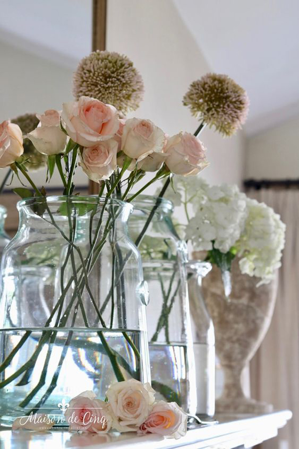 floral-rose-spring-mantel-vases