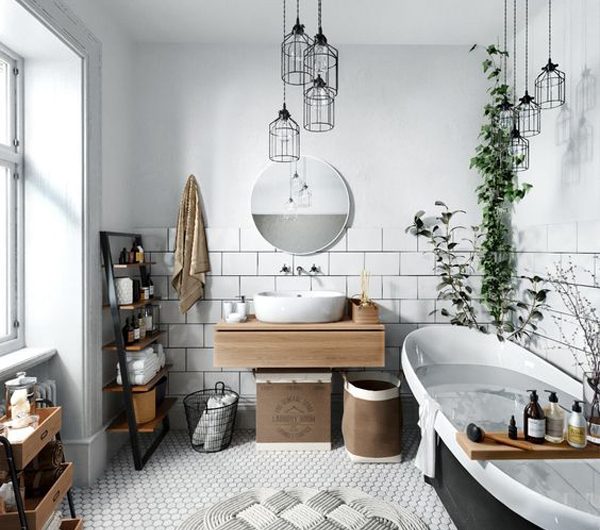 22 Aesthetic Scandinavian Bathroom Designs For Relaxing
