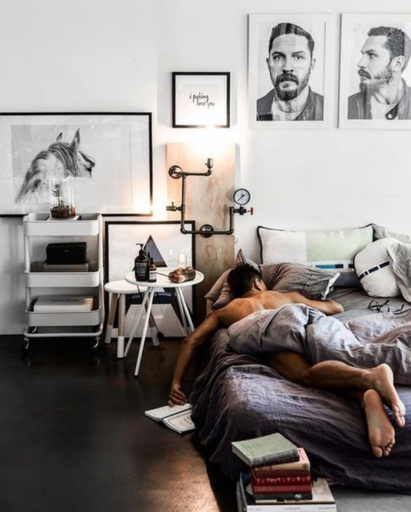 cool-men-bed-design-in-the-floor