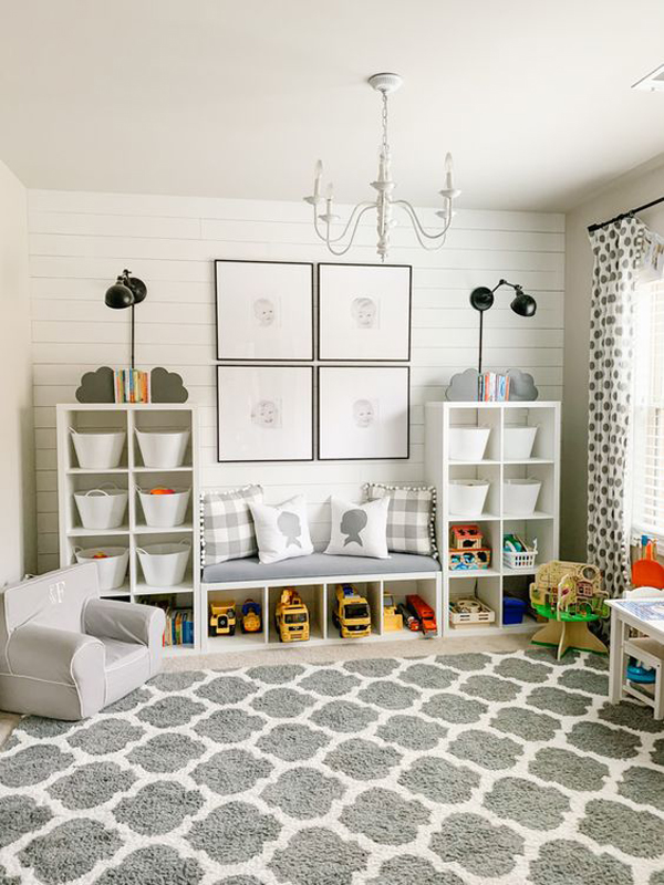 gray-and-white-playroom-organization