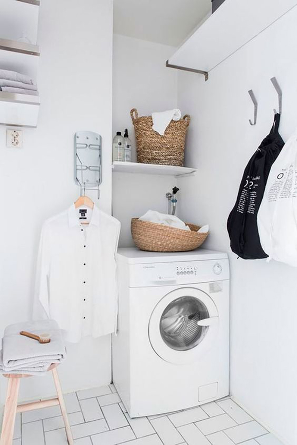 minimalist-scandinavian-laundry-room-with-shelf