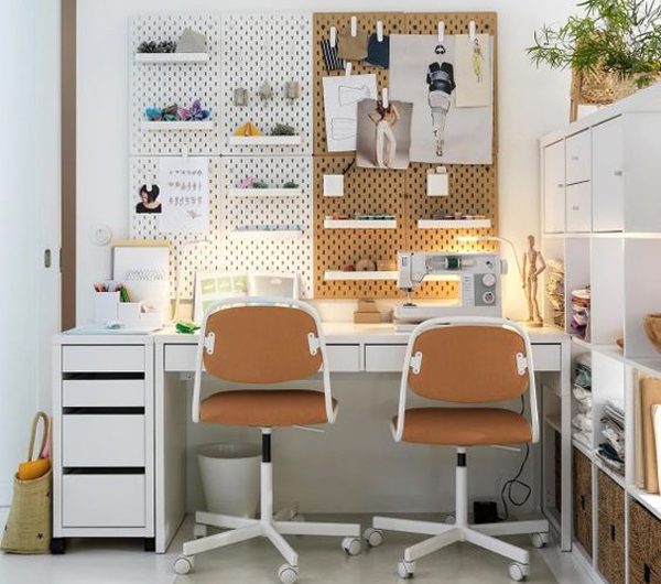 20 Cool Pegboard Ideas That Get Creative Home Office