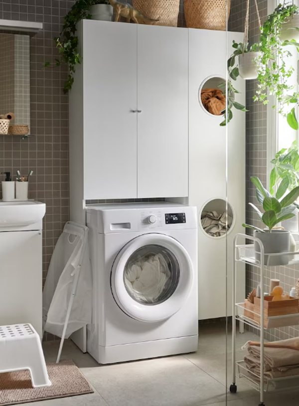 ikea-bathroom-laundry-combo-with-planters